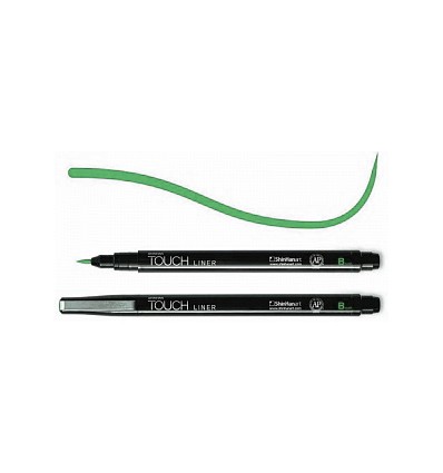 Линер Touch Liner Brush (перо-кисть), Цвет: Глубокий Зеленый