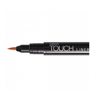 Линер Touch Liner Brush (перо-кисть), Цвет: Коричневый