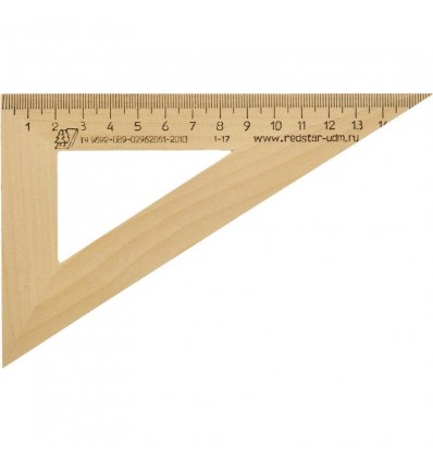 Треугольник деревянный Можга, 30*, 16 см