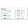 Набор маркеров Tombow ABT 12 Pastel colors (пастельные тона), 2 пера (кисть и тонкое) 12шт