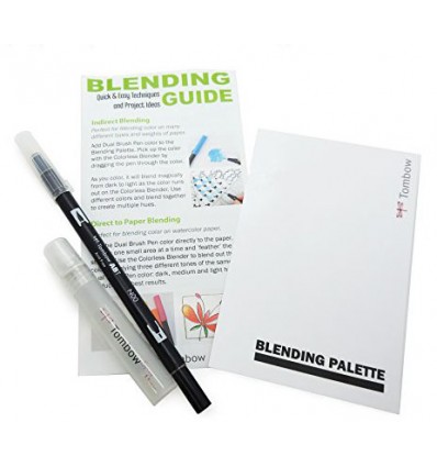 Набор для создания цветовых градиентов Tombow Blending Kit , 3 предмета