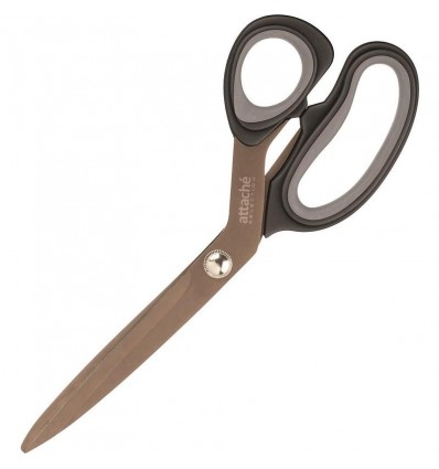 Ножницы с титановым покрытием Attache Selection Argo, 203мм, прорезиненные анатомические ручки