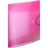 Папка на резинках Attache Rainbow Style А4 пластиковая до 200 листов, розовая