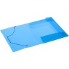 Папка на резинках Attache А5 пластиковая 0,6мм, до 100 листов, голубая