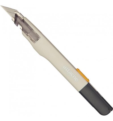 Нож канцелярский Attache Selection Genius 9мм, с уневирасальным фиксатором