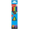 Карандаши цветные треугольные MAPED Color'Peps, 6 цветов