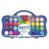 Краски акварельные GIOTTO Colour Blocks Mini d-23мм, 36 цветов в пластиковом пенале с кистью