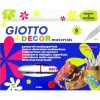 Набор фломастеров для декорирования GIOTTO DECOR MATERIALS, 6 цветов