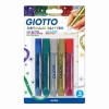 Клей для декора GIOTTO GLITTER GLUE STRASS 545200, цветные стразы 5 цветов по 10,5 мл