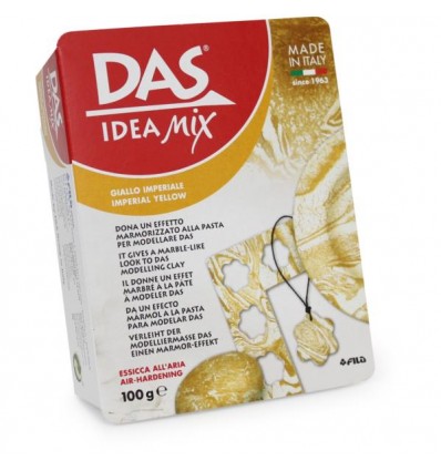 Масса для лепки Das IDEA MIX 342001, 100гр, Желтый (imperial yellow)