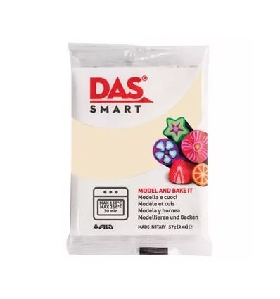 Полимерная глина (паста) для моделирования DAS SMART 321002 , 57 гр., Ванильная