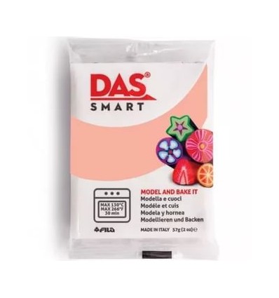 Полимерная глина (паста) для моделирования DAS SMART 321007, 57 гр., Телесно-розовая