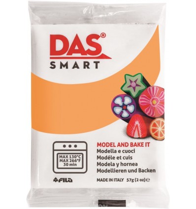 Полимерная глина (паста) для моделирования DAS SMART 321008, 57 гр., Персиковая