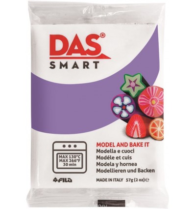 Полимерная глина (паста) для моделирования DAS SMART 321010, 57 гр., Лиловая