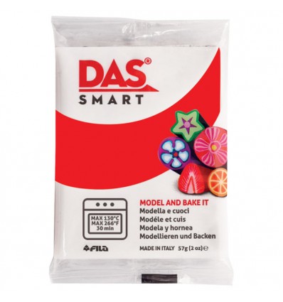 Полимерная глина (паста) для моделирования DAS SMART 321015, 57 гр., Алая красная