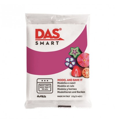 Полимерная глина (паста) для моделирования DAS SMART 321016, 57 гр., Карминная красная
