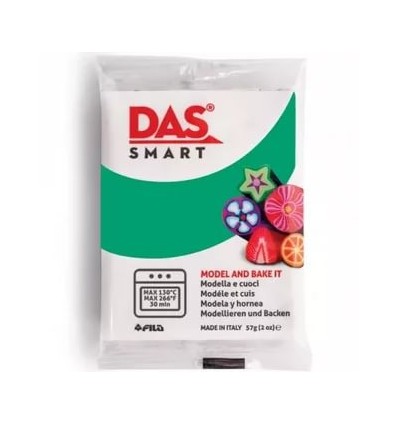 Полимерная глина (паста) для моделирования DAS SMART 321020, 57 гр., Изумрудная