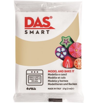 Полимерная глина (паста) для моделирования DAS SMART 321025, 57 гр., Бежевая