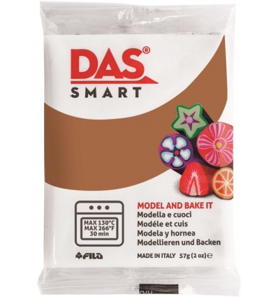 Полимерная глина (паста) для моделирования DAS SMART 321027, 57 гр., Карамельная