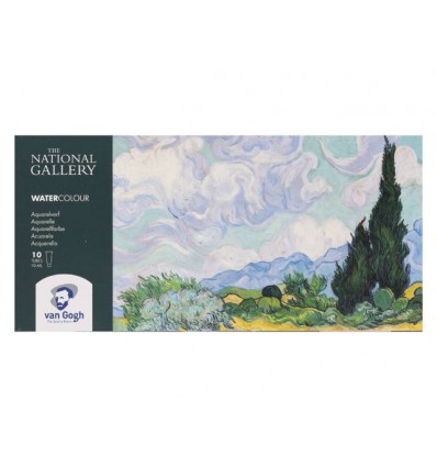 Акварельные краски в тубах ROYAL TALENS Van Gogh National Gallery Базовый, 10 цветов по 10 мл