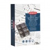 Набор Derwent Bullet Journal Set, капиллярные ручки Graphik Line Maker (4шт) и Скетчбук для записей A5, 100л, 120гр