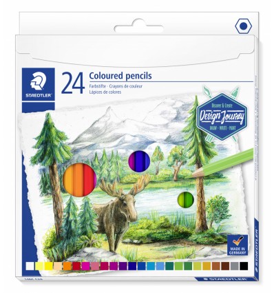 Набор цветных карандашей STAEDTLER Design Journey 146, 24 цвета