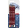 Набор цветных пастельных карандашей DERWENT PASTEL, 6 цветов в блистере