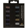 Набор сухой пастели REMBRANDT ROYAL TALENS - 10 цветов темных оттенков, 1/2 стандартного мелка, картон
