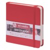 Скетчбук для зарисовок Art Creation ROYAL TALENS 12*12см, 140гр., 80л., твердая обложка красная