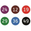 Набор капиллярных ручек SAKURA Pigma Micron 05 (0.45мм), 6 цветов (черный, красный, синий, зеленый, коричневый, пурпурный)