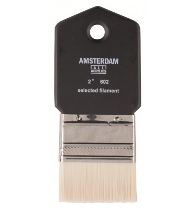 Кисть синтетика Royal Talens Amsterdam 602 № 2 для масла и акрила, широкая плоская