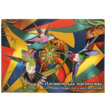 Планшет для рисования КАЛЕЙДОСКОП Лилия Холдинг А3, 20л., 200гр, 4 цвета (тонированная)