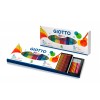 Набор GIOTTO 90 предметов (карандаши цветные Stilnovo 50 цветов + фломастеры Turbo Color 40 цветов)