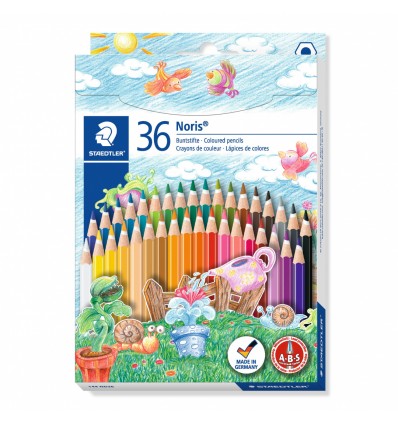 Набор цветных карандашей STAEDTLER Noris Club, 36 цветов
