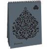 Блокнот для пастели Лилия Холдинг Dark Graphitе, А4, 160г/м2, холст, 30 листов, цвет бумаги: Серый