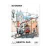 Альбом для графики Sketchmarker Bristol, А4, 300гр., 20 листов, склейка