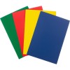 Картон цветной гофрированный АЛЬТ, А4, 175гр., 4 листа - 4 цвета, Базовые цвета
