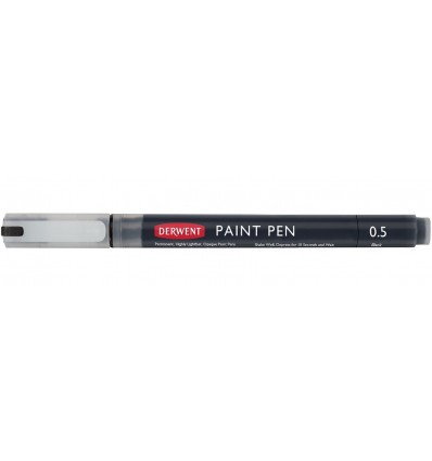 Ручка капиллярная DERWENT Graphik Line Painter, 0.5мм, Цвет: №18 черный