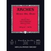 Альбом для масла Arches Huile Fin 23*31см, 300гр. 12л., бумага среднее зерно, склейка