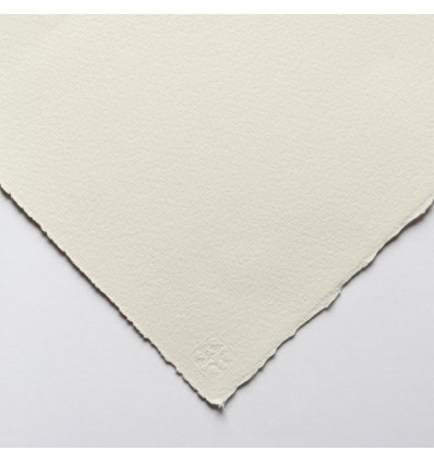 Бумага для акварели Saunders Waterford FIN Cold Pressed White (среднее зерно) хлопок, 56x76см, 190гр, натурал. белая, 10л/уп