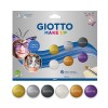 Краски для глица (грим) GIOTTO Make up Metallic, 6 цветов по 5мл