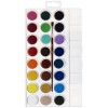 Краски акварельные JOVI, d-22мм, 24 цвета с кистью и палитрой