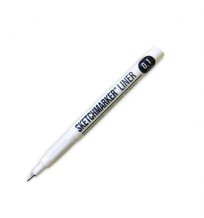 Ручка капиллярная (линер) Sketchmarker, 0.1мм черная
