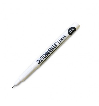 Ручка капиллярная (линер) Sketchmarker, 0.5мм черная