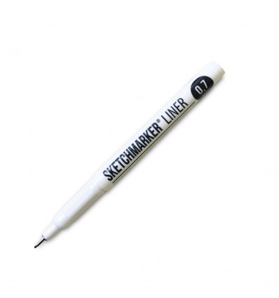 Ручка капиллярная (линер) Sketchmarker, 0.7мм черная
