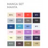Набор маркеров SKETCHMARKER BRUSH Manga (МАНГА), 2 пера (долото и кисть), 24 цвета в сумке-органайзере