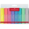 Набор текстовыделителей Faber-Castell 46 Pastel+Superfluorescent, скошенный наконечник, 1-5мм, 8 цветов