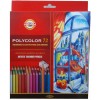 Карандаши цветные Koh-i-Noor Polycolor 3837, 72 цвета, картонная коробка