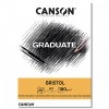Альбом для графики CANSON Bristol, 180гр., А4 21*29.7см 20л, склейка