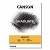 Альбом для графики CANSON GRADUATE Bristol, 180гр., А4 (21*29,7см), 20л, склейка